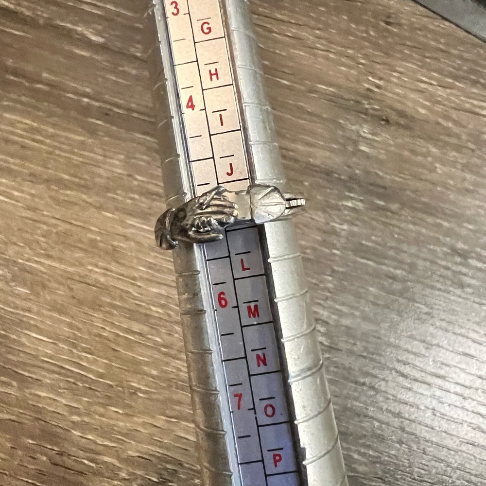 Just in- vintage three in one sterling silver ring - Picture 12 of 12